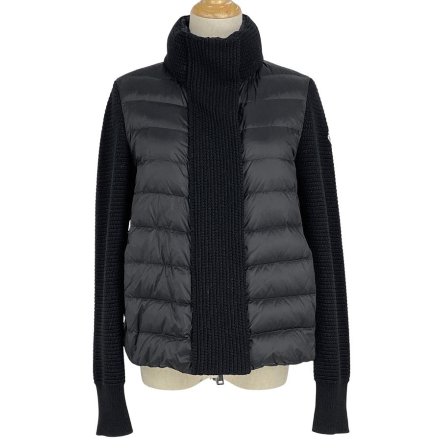 MONCLER（モンクレール） ロゴ ダウンカーディガン MAGLIONE TRICOT