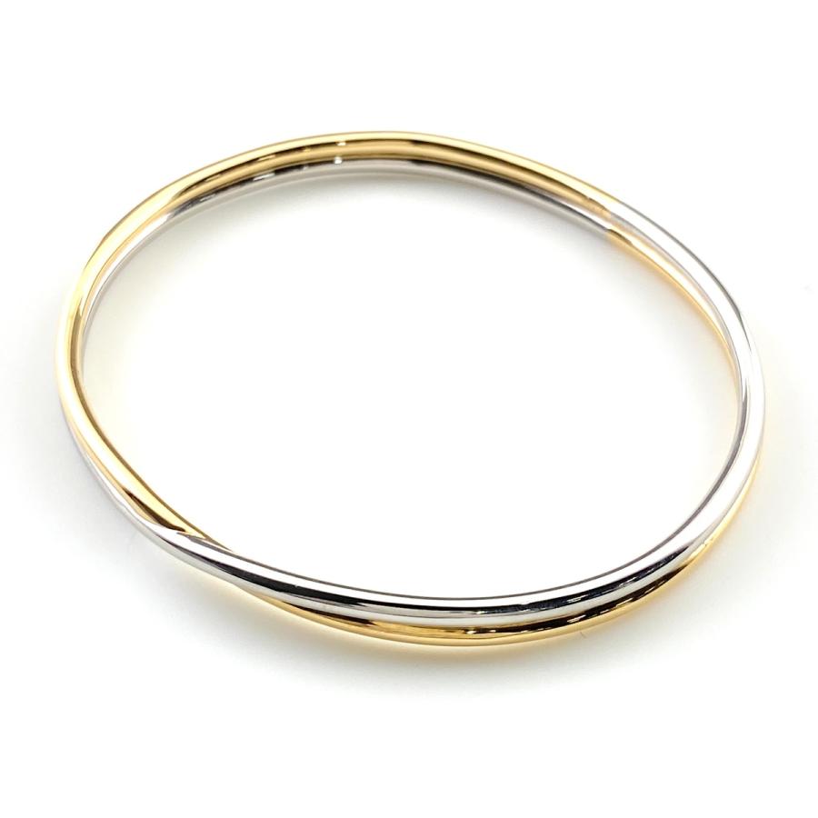GINZA TANAKA イタリア製 ゴールド K18YGバングル/ブレスレット イタリア製〕K18イエローゴールド バングル | 高品質 金・プラチナ