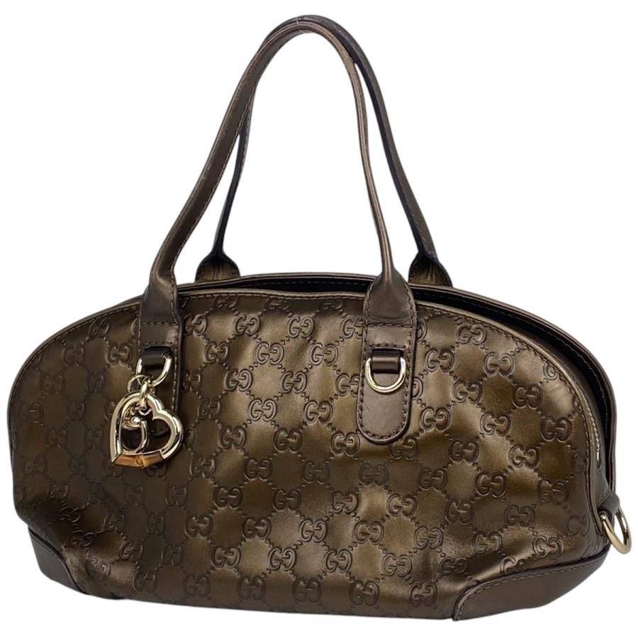 GUCCI グッチ グッチシマ ハンドバッグ シグネチャー GG柄