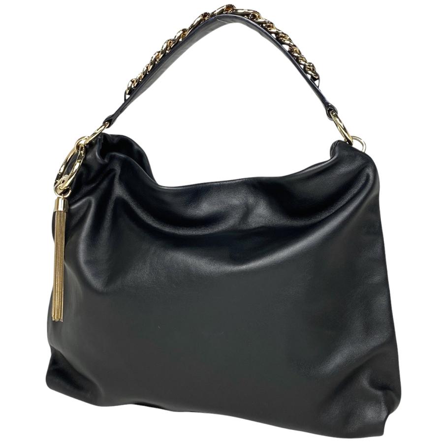 JIMMY CHOO ジミーチュウ ロゴ トートバッグ ワンショルダー フリンジ  