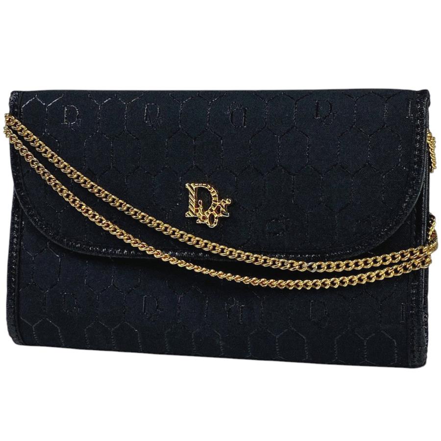 Christian Dior クリスチャンディオール ハニカム柄 チェーン
