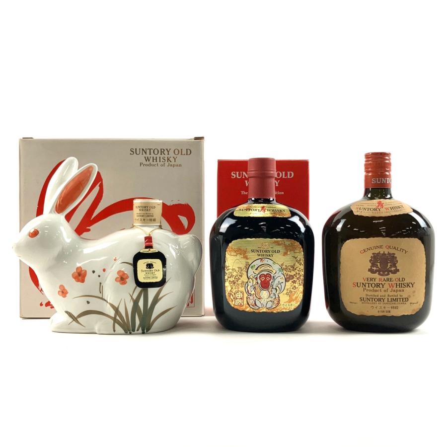 東京都内限定お届け 3本 サントリー SUNTORY オールド 干支