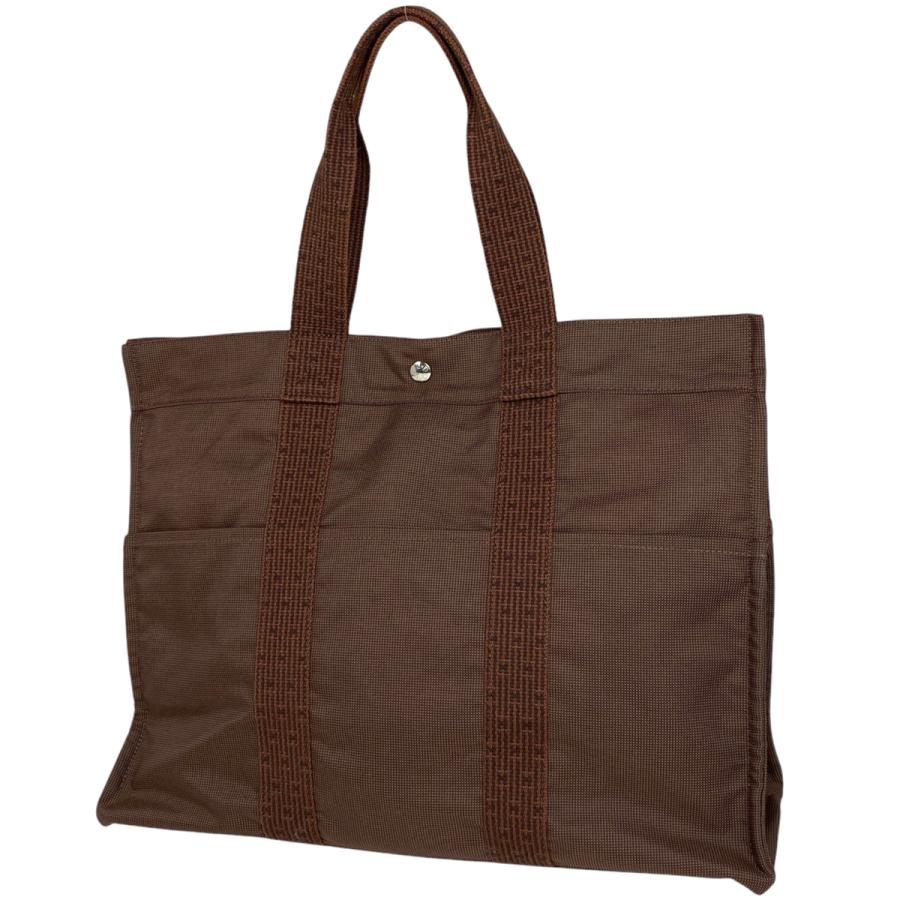 HERMES エルメス エールライン GM トートバッグ キャンバス レディース