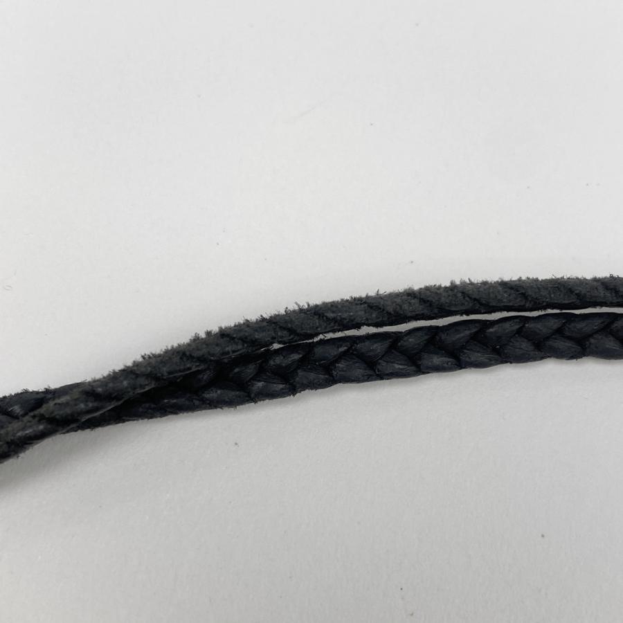 クロムハーツ　レザーブレード　ネックレス　スクロールボロチップ　925 クロムハーツタイニーレザーブレードスモールスクロールボロ