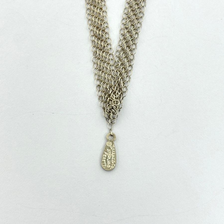 Tiffany & Co. エルサ ペレッティ シルバーメッシュネックレス TIFFANY&Co.（ティファニー） メッシュ ネックレス エルサ ペレッティ