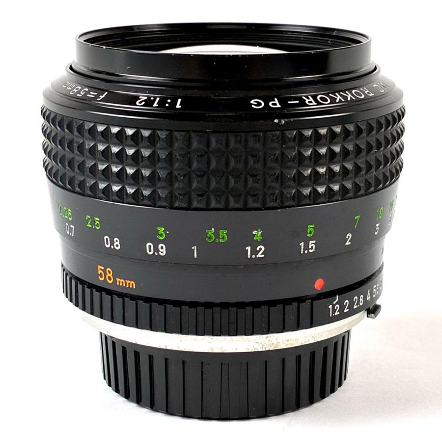 ミノルタ MINOLTA MC ROKKOR-PG 58mm F1.2 一眼カメラ用レンズ