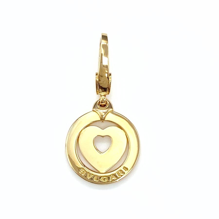 ブルガリ　BVLGAI トンド　ハート750 SS k18 ペンダント　トップ BVLGARI（ブルガリ） トンド ハート ペンダントトップ チャーム K18