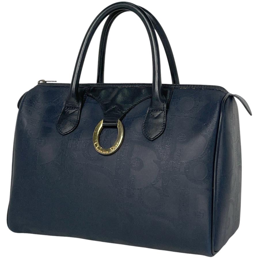 Christian Dior　トロッターロゴ　ハンドバッグ　ミニボストン Christian Dior（クリスチャン・ディオール） ロゴ ハンドバッグ ミニ