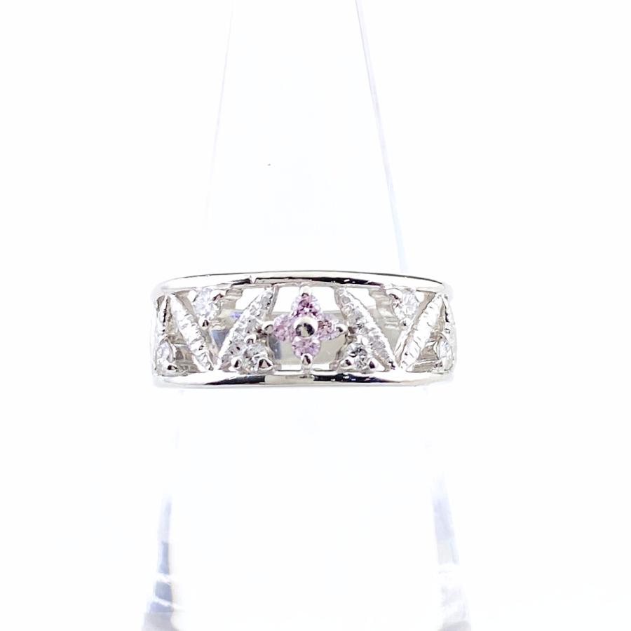 タサキ TASAKI メレダイヤ デザインリング プラチナ 指輪 リング 11.5  