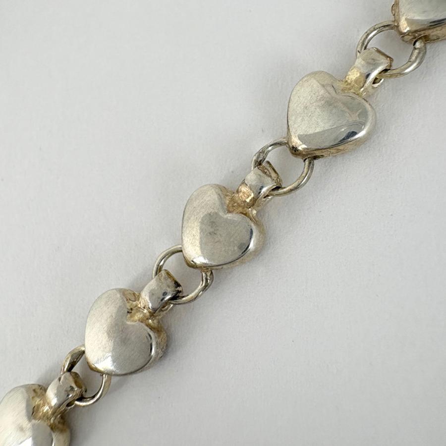 Tiffany & Co. シルバーブレスレット ハートチャーム付き 楽天市場】ティファニー TIFFANY&Co. ブレスレット ハート＆アロー