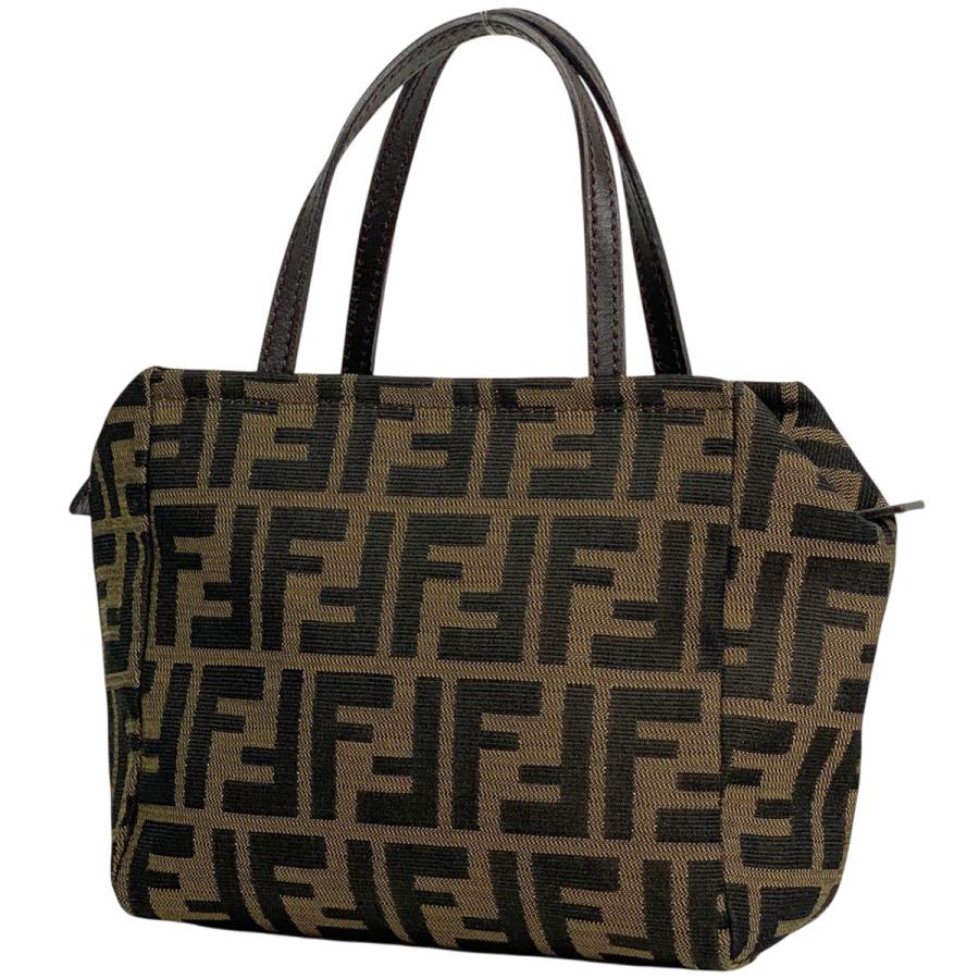FENDI（フェンディ） ズッカ柄 ハンドバッグ ミニ ハンドバッグ