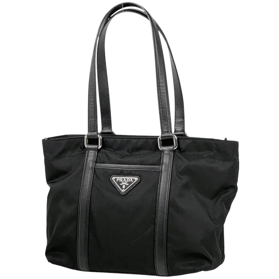 PRADA（プラダ） ロゴプレート トートバッグ ショルダーバッグ トート