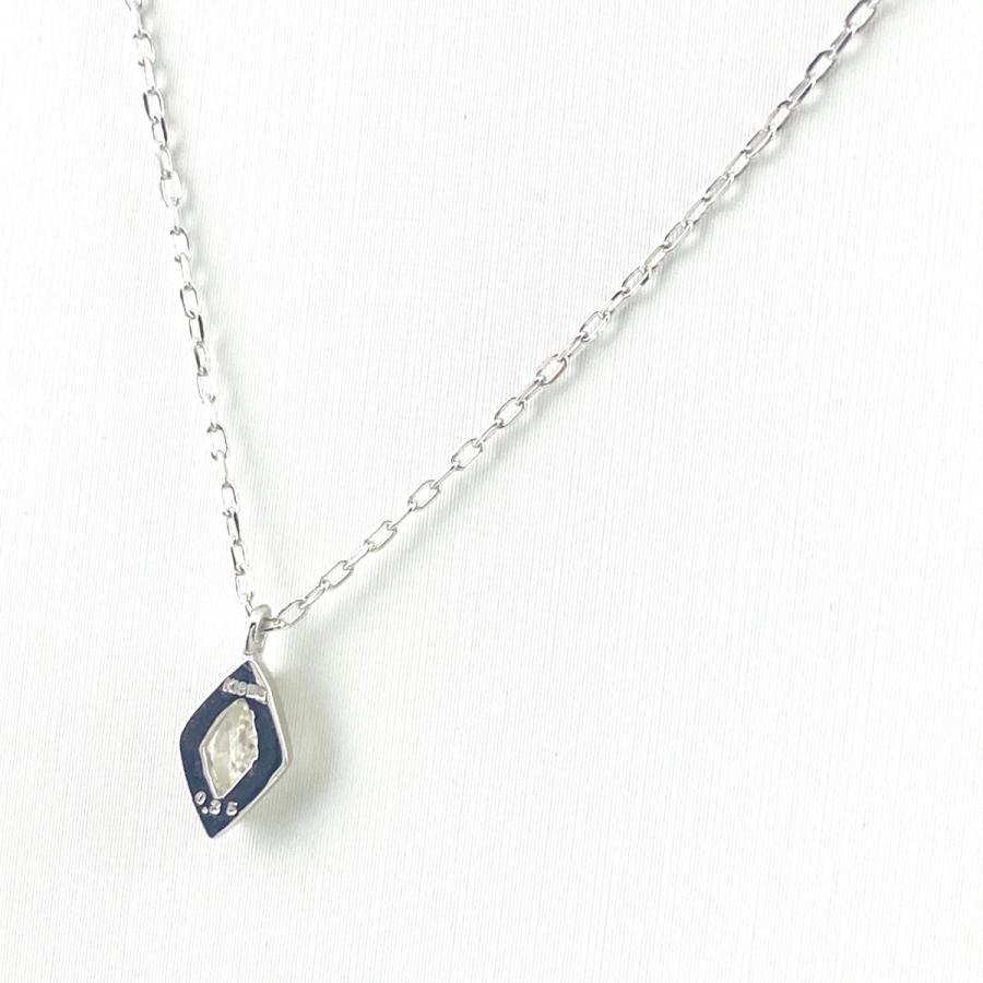 K18 WG ダイモンドネックレス K18WG ホワイトゴールド ダイヤモンド ペンダント ネックレス