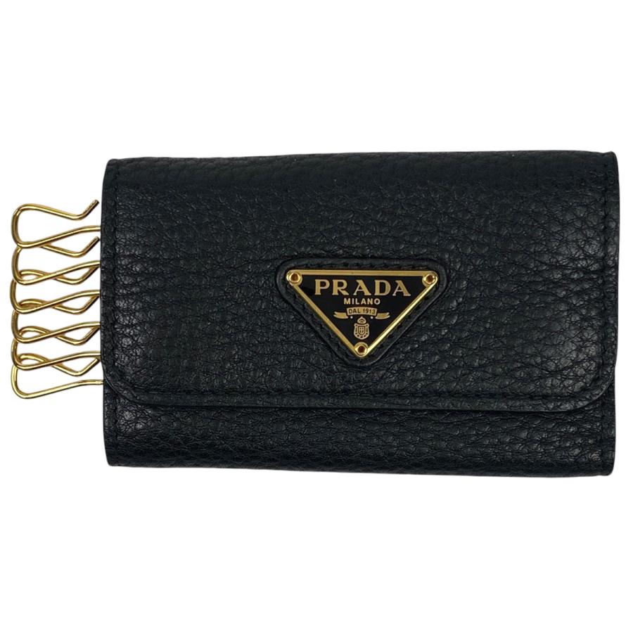 PRADA（プラダ） ロゴプレート 6連 キーケース キーフック キーケース