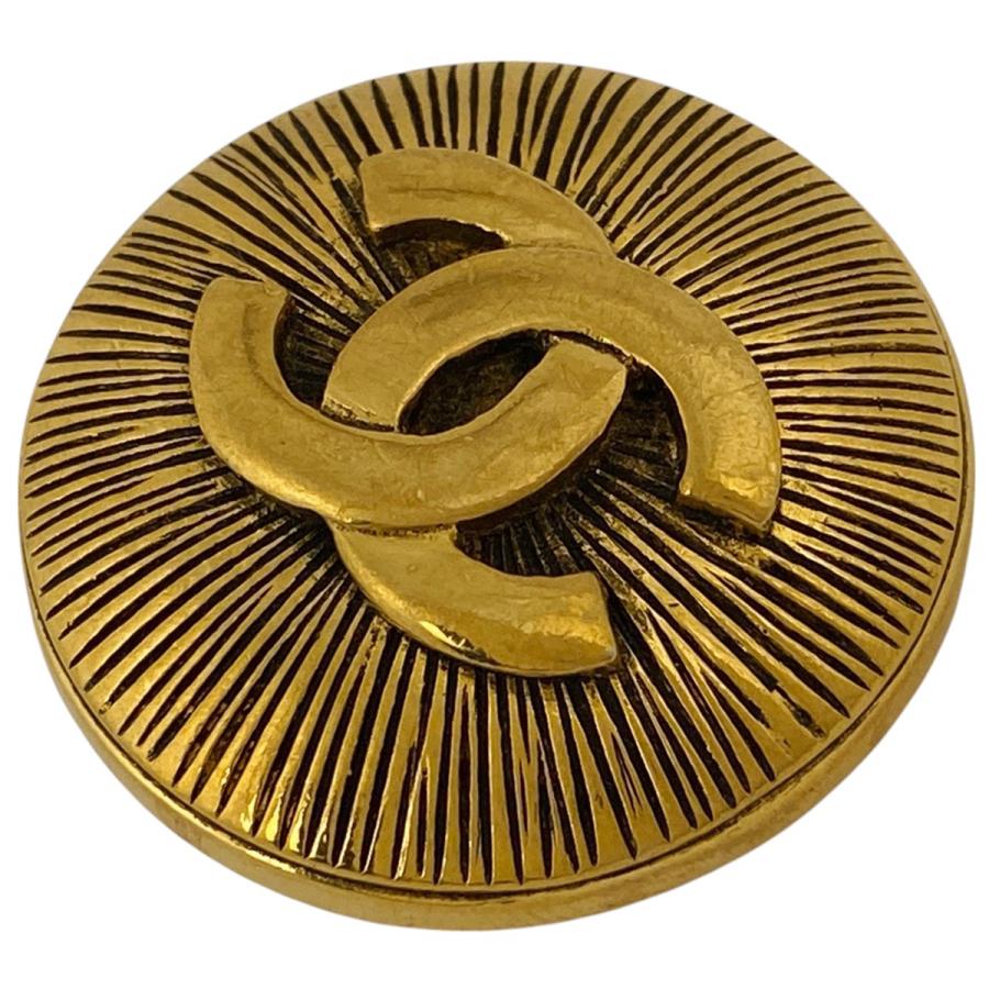 シャネル★CHANEL★ブローチ★ココマーク★1995年★GP★ゴールド シャネル☆CHANEL☆ブローチ☆ココマーク☆1995年☆GP☆ゴールド V1