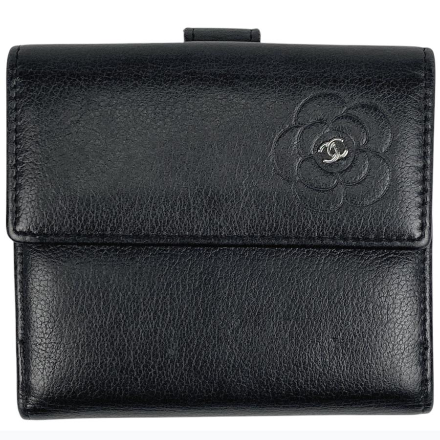CHANEL（シャネル） ココマーク 二つ折り 財布 カメリア 札入れ 小銭
