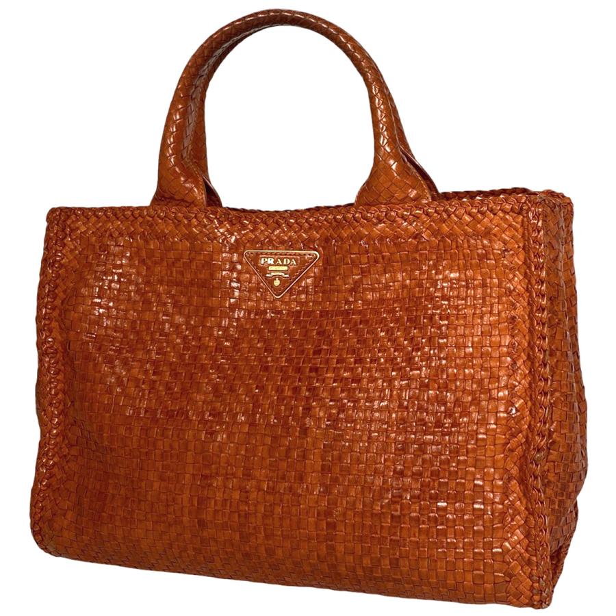 PRADA（プラダ） ロゴプレート トートバッグ マドラス 2WAY ショルダー