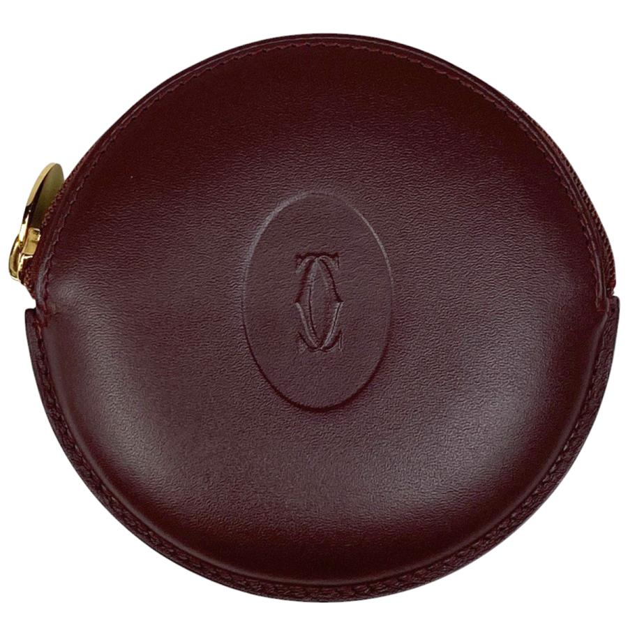 新品 カルティエ Cartier コインケース レザー ボルドー マストライン Cartier（カルティエ） マストライン コインケース 小銭入れ コイン