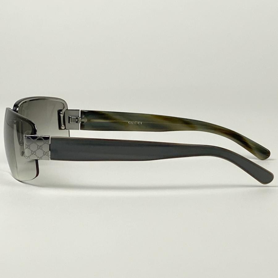 GUCCI グッチ サングラス　アイウェア　Gロゴ　クリアフレーム　ケース付き GUCCI グッチ サングラス GG0911S メンズ スクエア型 ロゴ