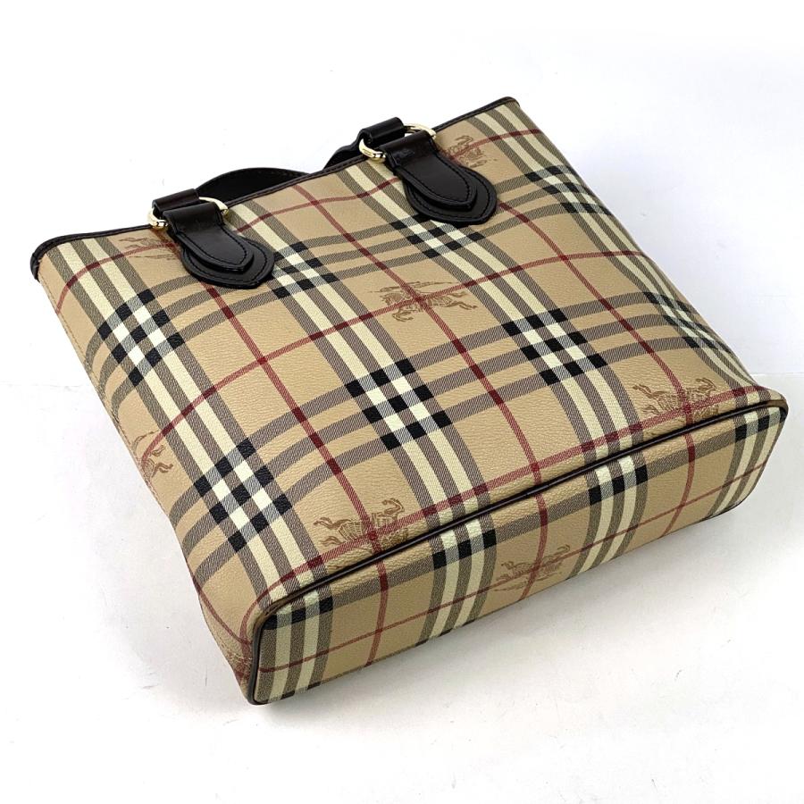 BURBERRY バーバリー チェック柄 トートバッグ ハンドバッグ 手提げ 