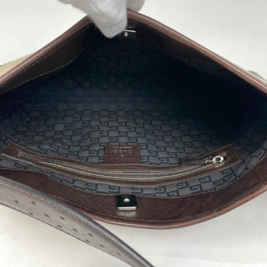 GUCCI グッチ インターロッキングG ショルダーバッグ シェリーライン 