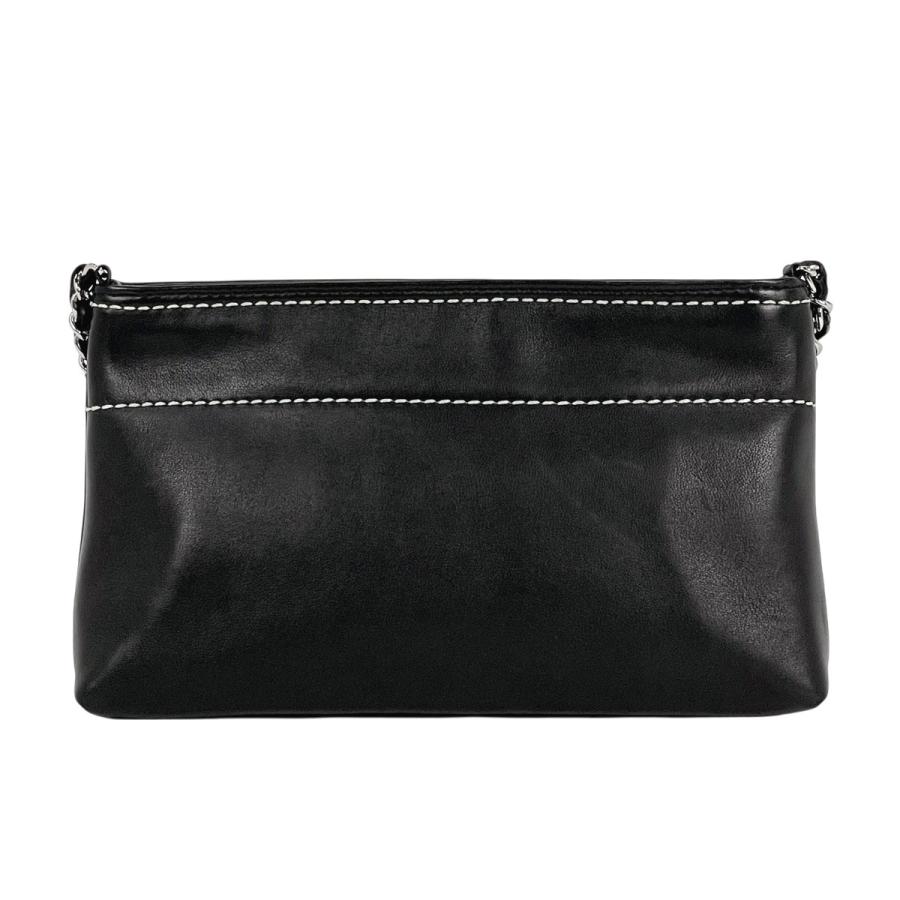 シャネル CHANEL ロゴ チェーン ハンドバッグ ショルダーバッグ ハンドバッグ レザー ブラック A24779 レディース 中古 在庫一掃の画像