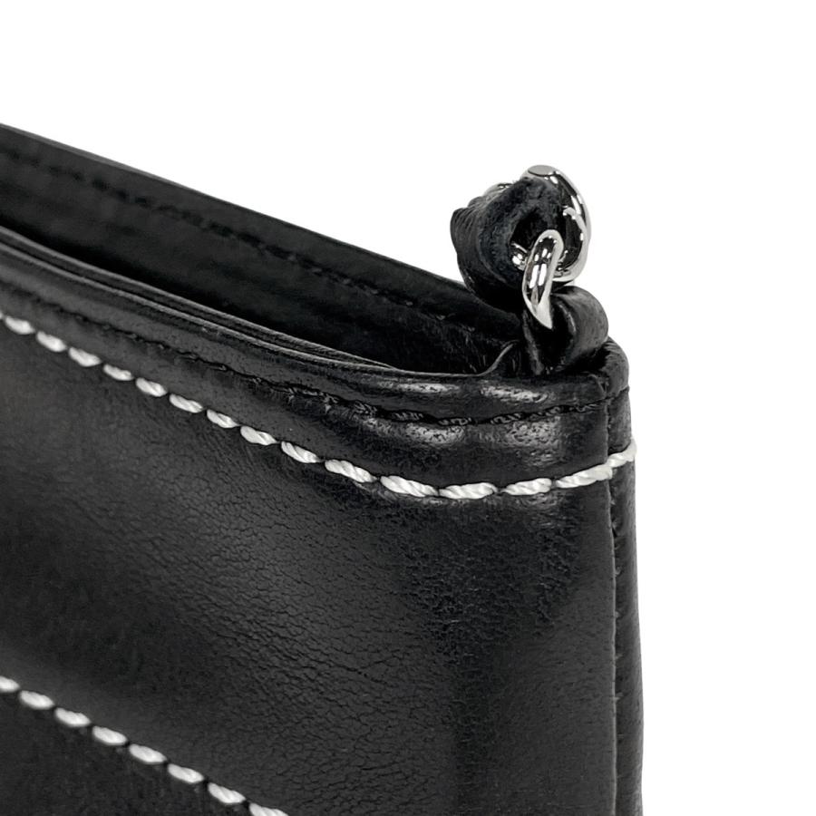 シャネル CHANEL ロゴ チェーン ハンドバッグ ショルダーバッグ ハンドバッグ レザー ブラック A24779 レディース 中古 在庫一掃の画像