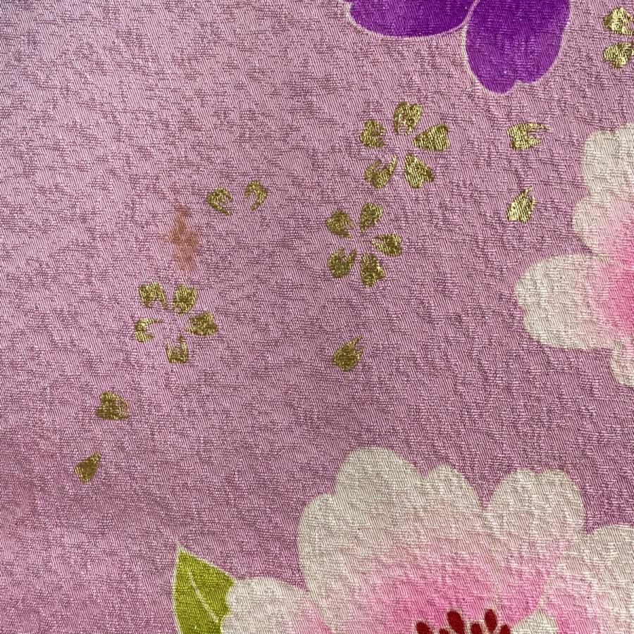 訪問着　付下げ　袷　正絹　ピンク　薄桃　トールサイズ　ロング丈 訪問着 付下げ 袷 正絹 ピンク 薄桃 トールサイズ ロング丈