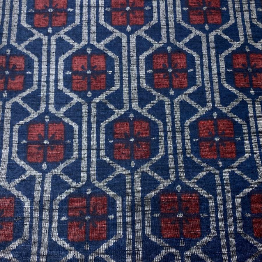 K0917 美品 逸品 希少 郡上紬 正絹 小紋 証紙 不揃い K0917 美品 逸品 希少 郡上紬 正絹 小紋 証紙 不揃い 今、目に