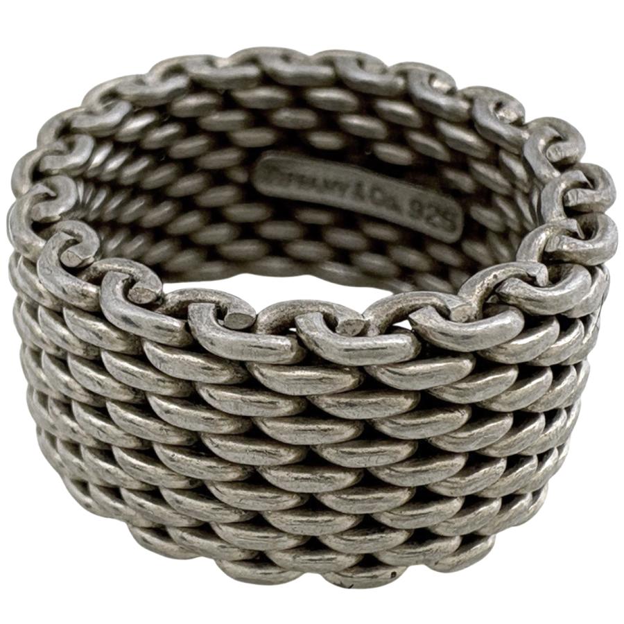 TIFFANY&Co.（ティファニー） サマセット メッシュ リング 指輪 リング