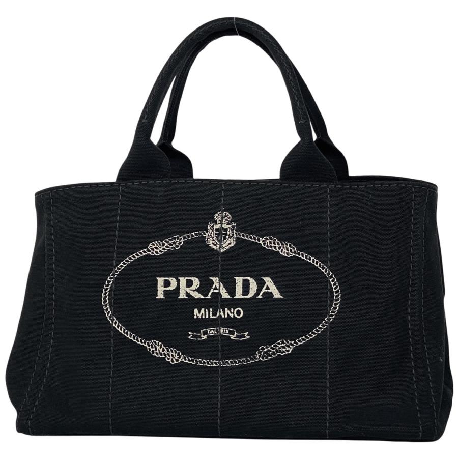 PRADA（プラダ） カナパ トート ハンドバッグ トートバッグ キャンバス