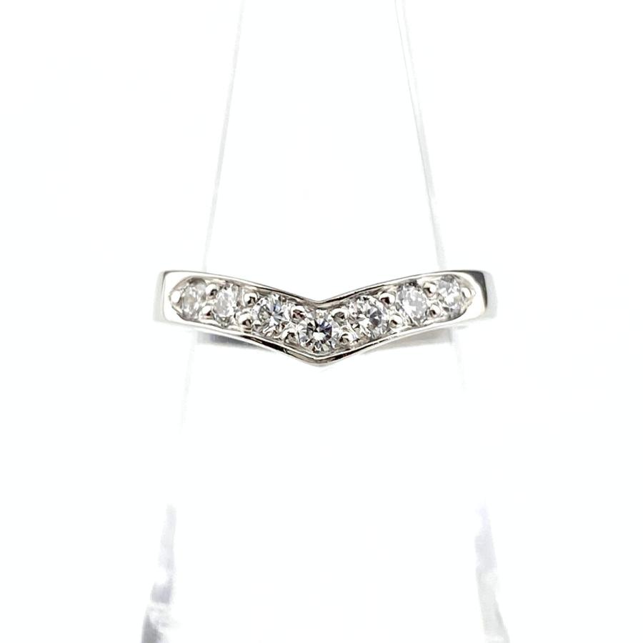 TIFFANY&Co.（ティファニー） TIFFANY&Co. Vバンド リング プラチナ