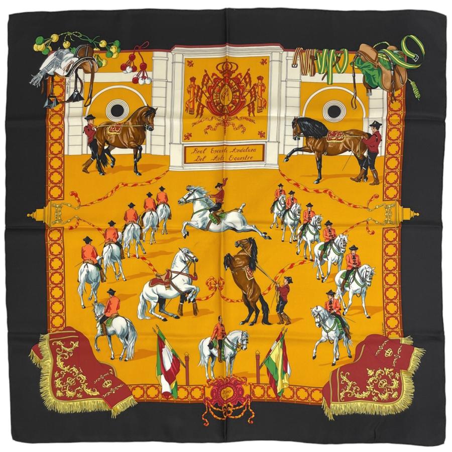 HERMES（エルメス） カレ 90 Real Escuela Andaluza Del Arte Ecuestre