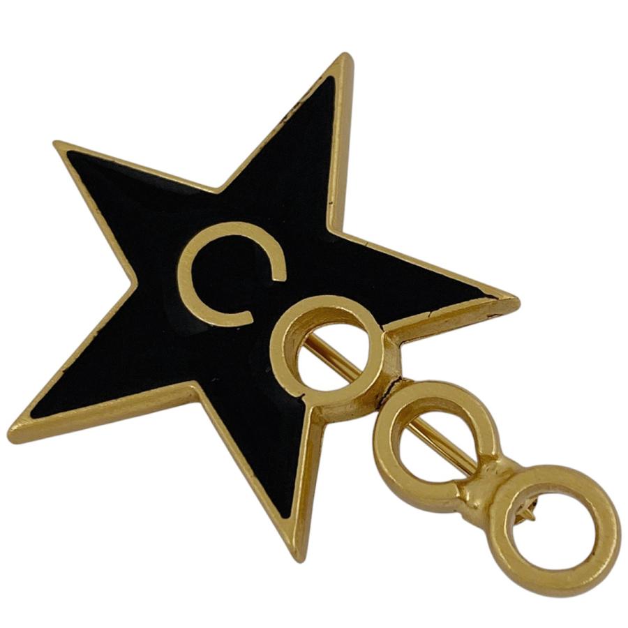 CHANEL（シャネル） ロゴ ブローチ COCO スター 星モチーフ ブローチ