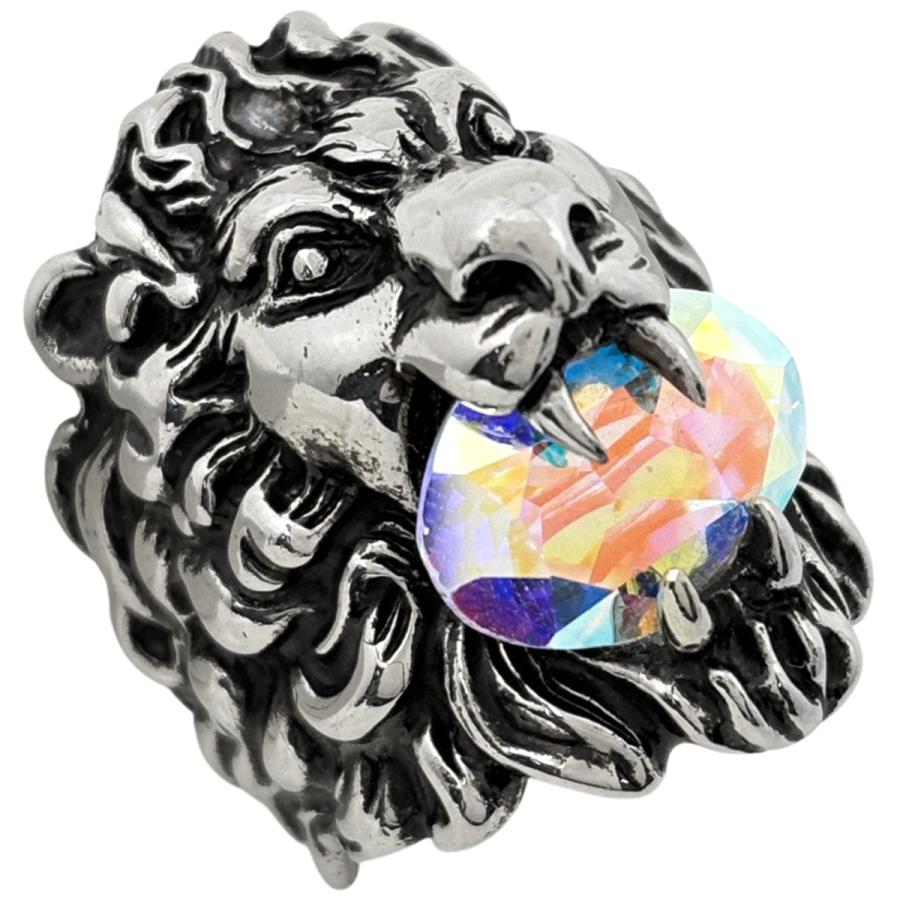 GUCCI（グッチ） ライオンヘッド リング 指輪 レディース リング 18号