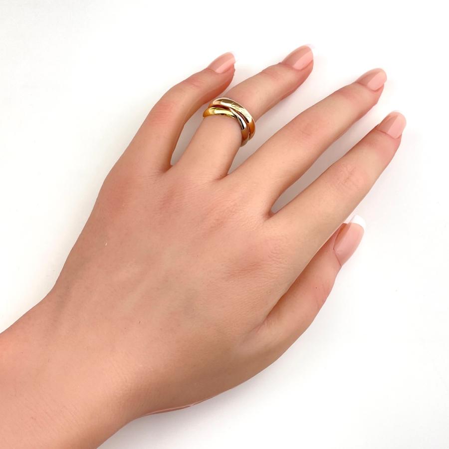 Cartier カルティエ CARTIER トリニティリング YG イエローゴールド  
