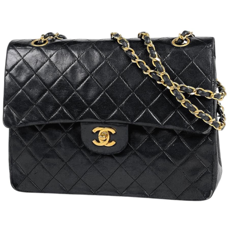CHANEL（シャネル） マトラッセ Wフラップ チェーン ショルダーバッグ