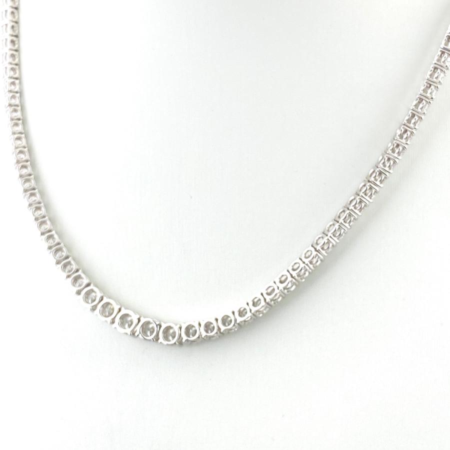 MIKIMOTO ミキモト メレダイヤ デザインネックレス プラチナ