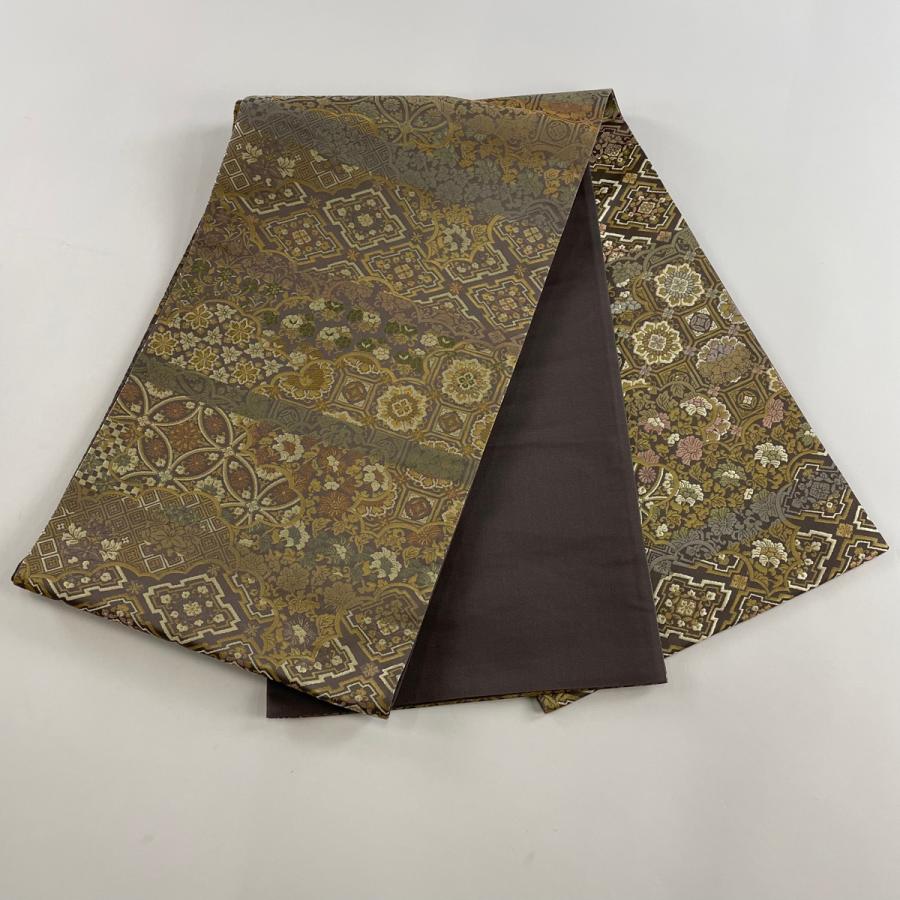 専用帯455 ●陰山織物謹製 箔屋清兵衛 悠久の美 高級 正絹 六通 袋帯 専用帯455 ○陰山織物謹製 箔屋清兵衛 悠久の美 高級 正絹