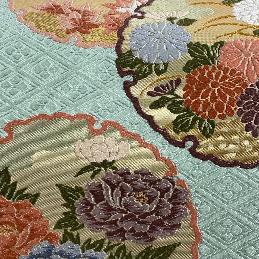 【美品】袋帯 60点　まとめ売り C3082100858014 袋帯／七宝繋ぎ／生成り | きものやまと｜振袖