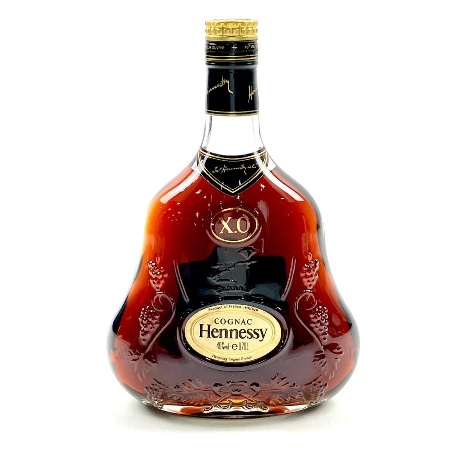 Hennessy XO 金キャップ クリアボトル 700ml 箱付 未開栓 未開栓 箱付き HENNESSY ヘネシー XO クリアボトル 金キャップ
