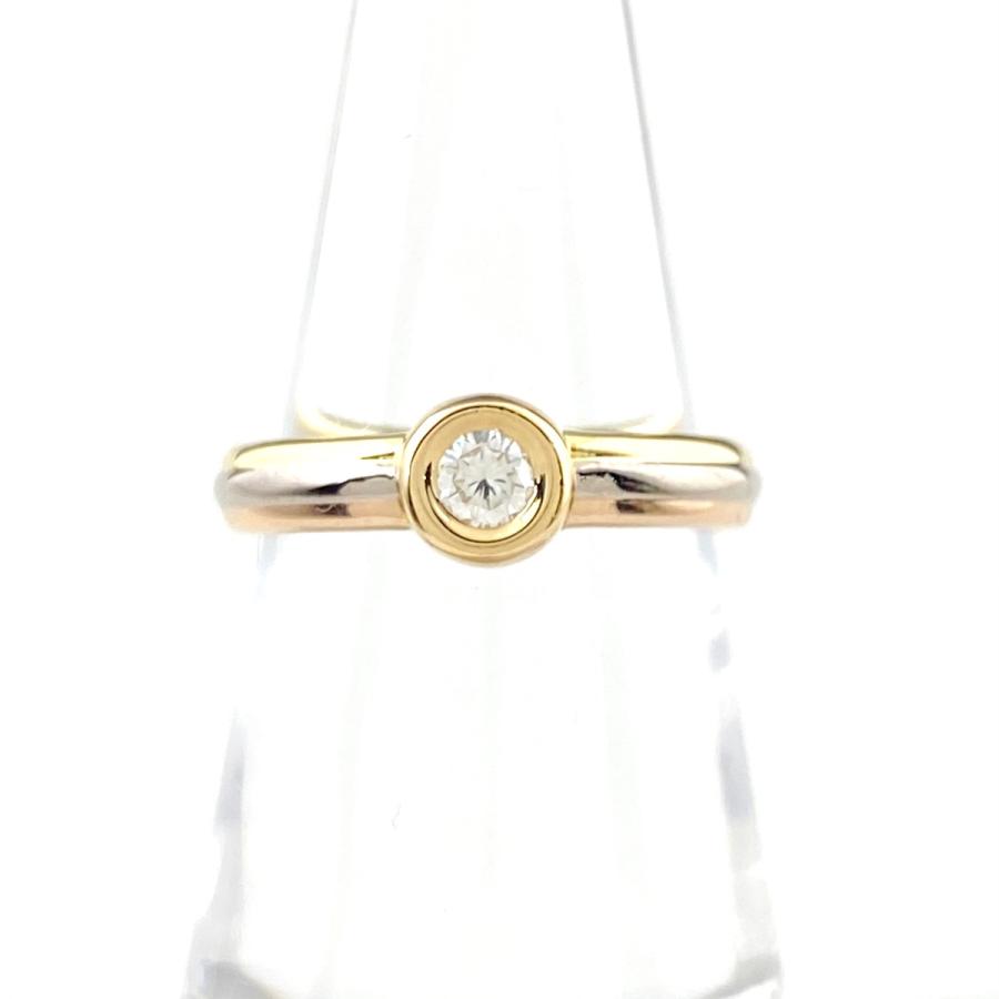 Cartier カルティエ CARTIER モノストーン リング YG イエローゴールド