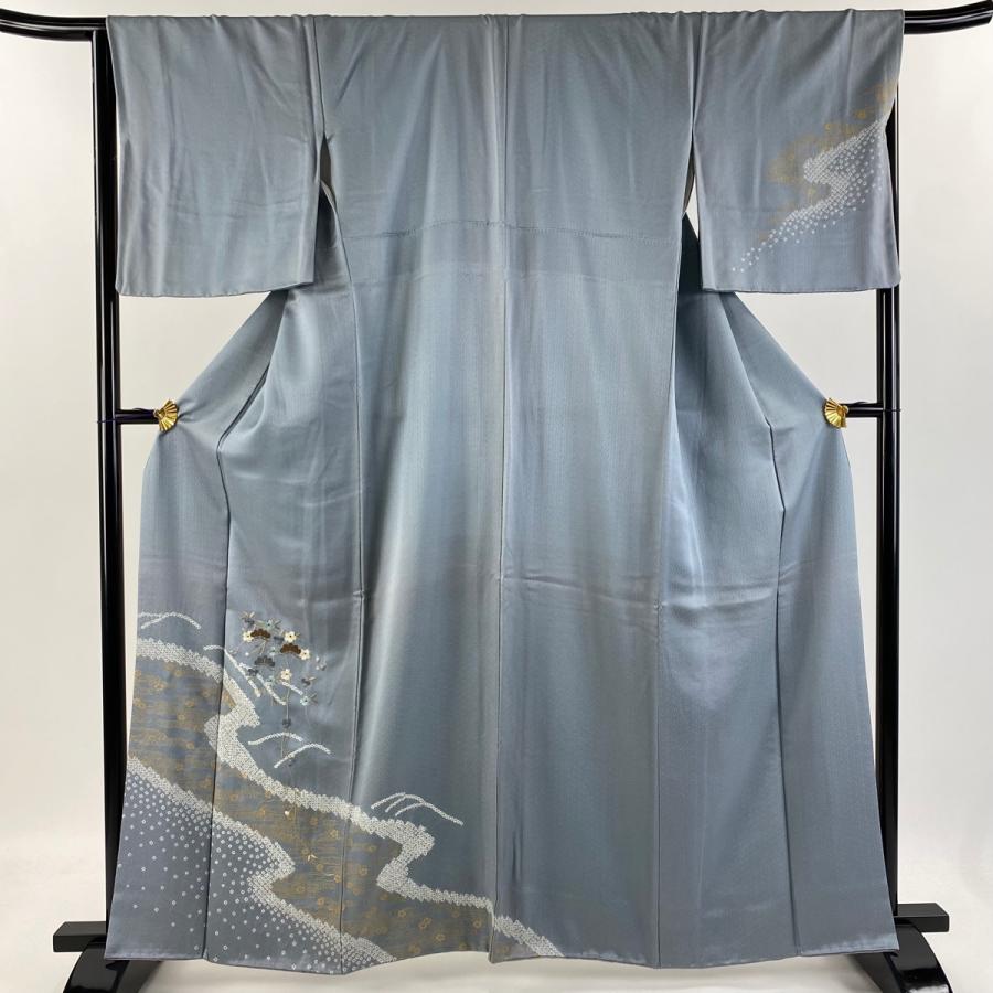 マ*☆様 未使用近い　美品　正絹　蘇州刺繍　訪問着 フルセット　身丈161桁丈6 000000008992_E7D9fCF.jpg