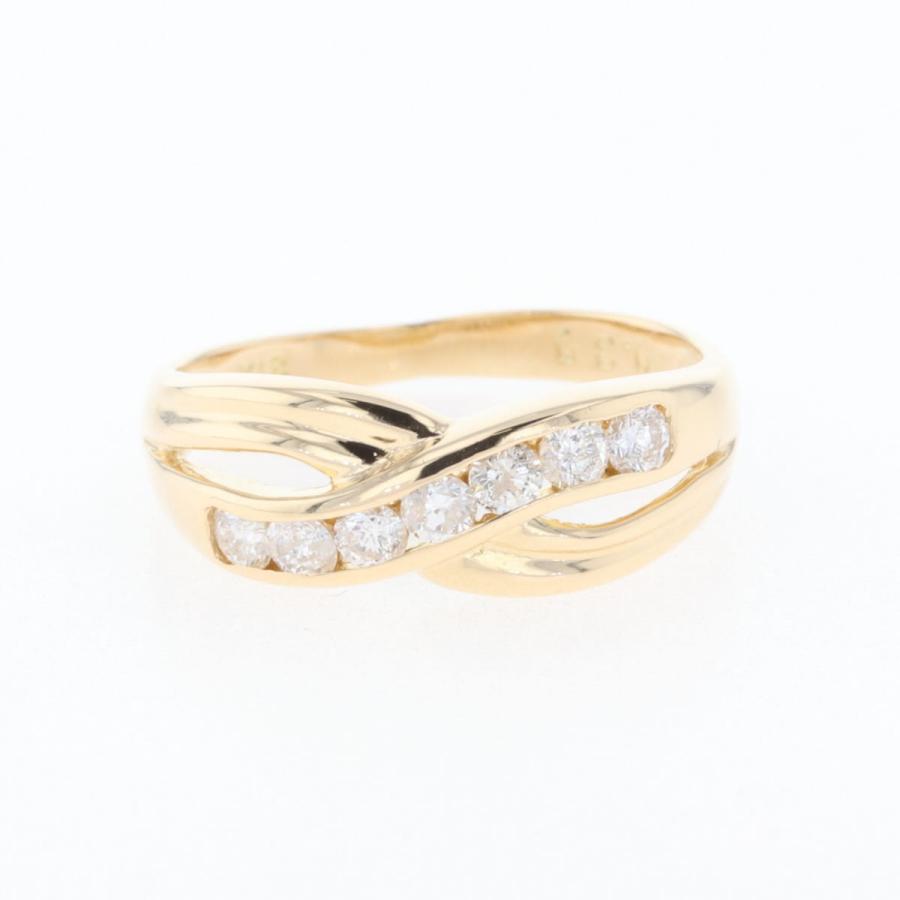 k18 メレダイヤ12号リング k18 メレダイヤ12号リング セレクトジュエリー メレダイヤ デザイン