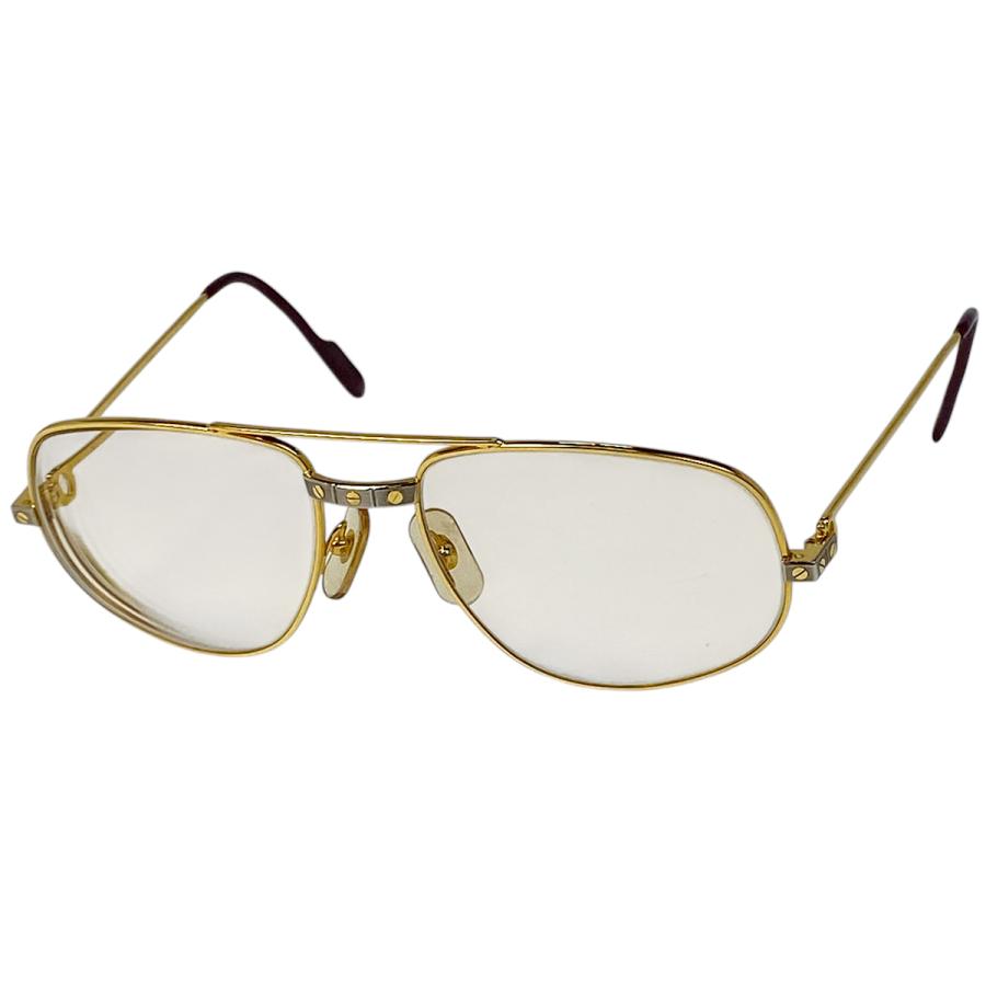 Cartier（カルティエ） ロゴ メガネ サントス ヴァンドーム アイウェア