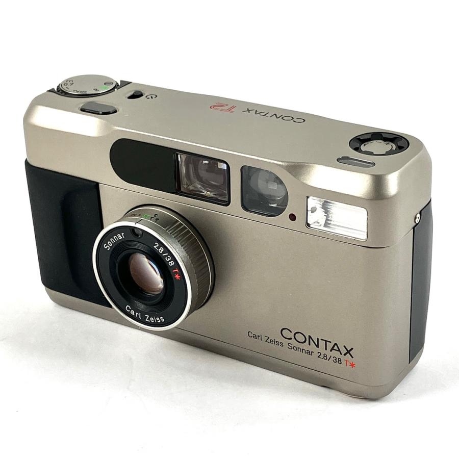 Contax T2 チタンシルバー フィルムカメラ コンタックス CONTAX T2 チタンシルバー フィルム コンパクト