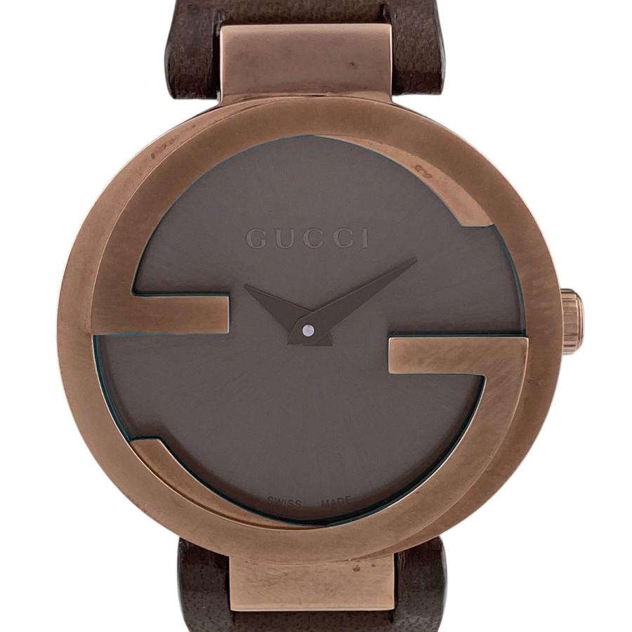 GUCCI 保証書 グッチ インターロッキング G YA133504 133.5 腕時計 SS  