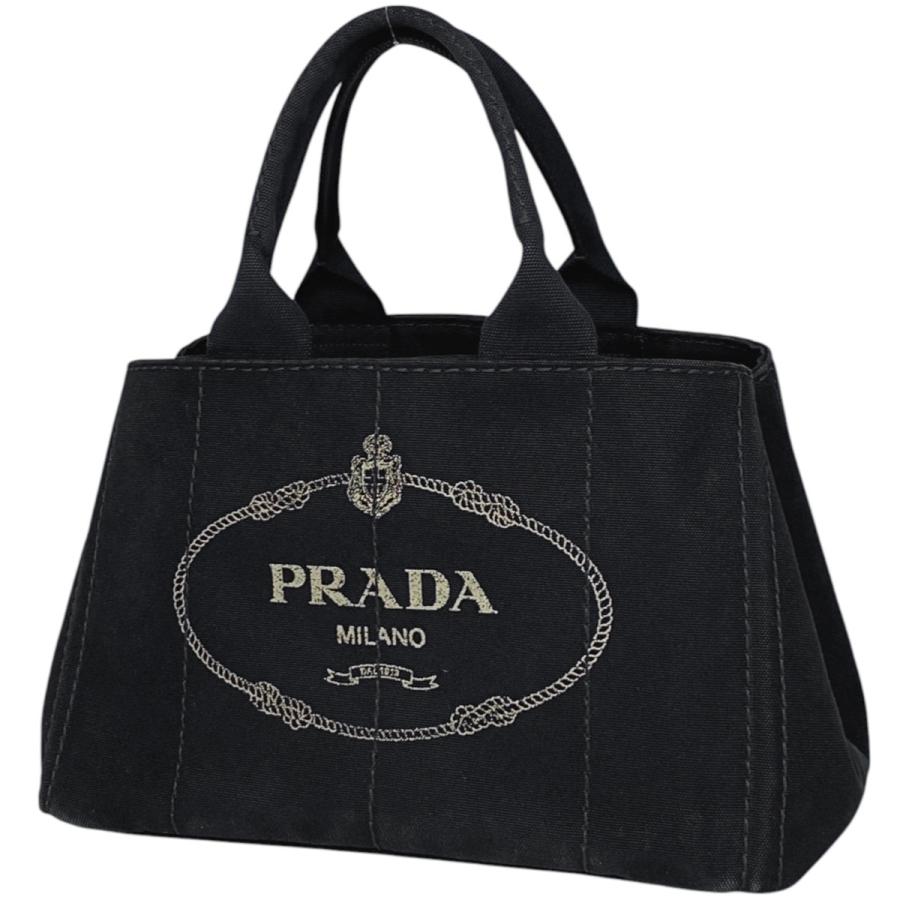 限定価格‼ カナパ　ハンドバッグ トートバッグ PRADA（プラダ） カナパ トート ハンドバッグ トートバッグ キャンバス