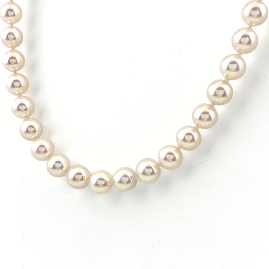 パール デザインネックレス SV 【中古】