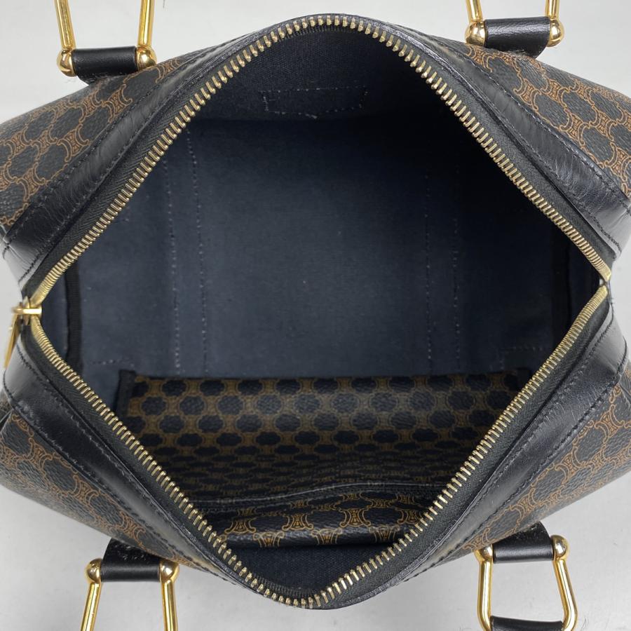 CELINE（セリーヌ） マカダム柄 ハンドバッグ ミニボストン 